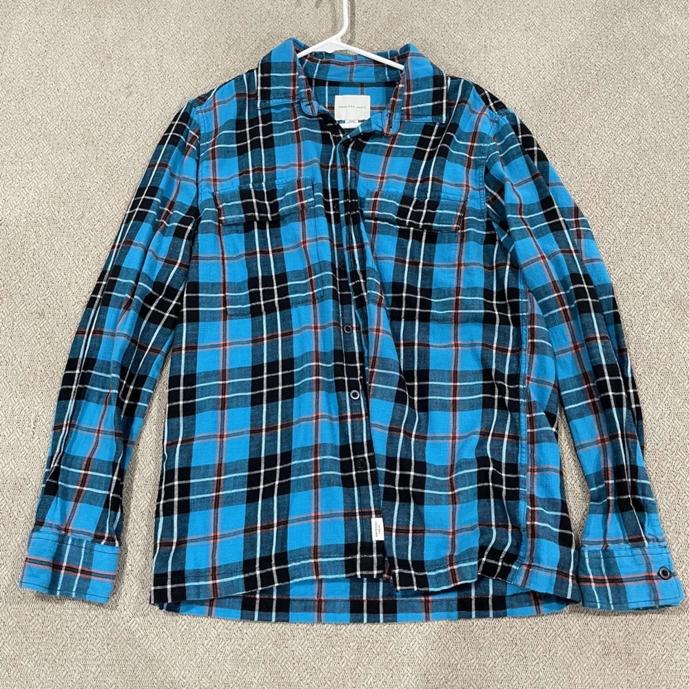 Mens American Eagle Flannel
